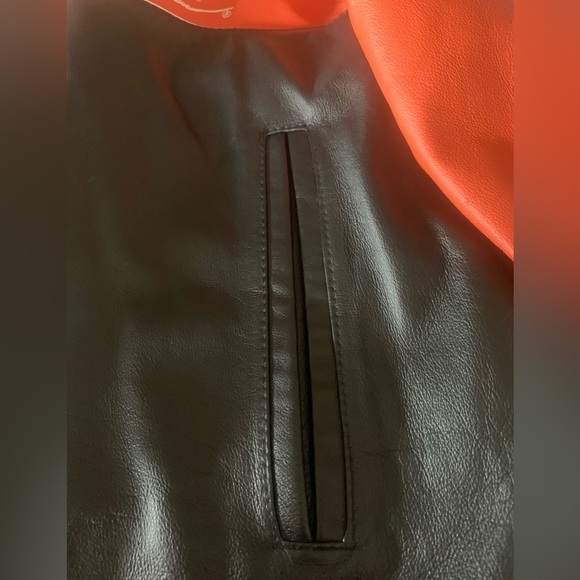 Vtg Wilson’s Leather/Chase Auth NASCAR Tony Stewart #20 Race Bomber Jacket Large - Picture 4 of 13